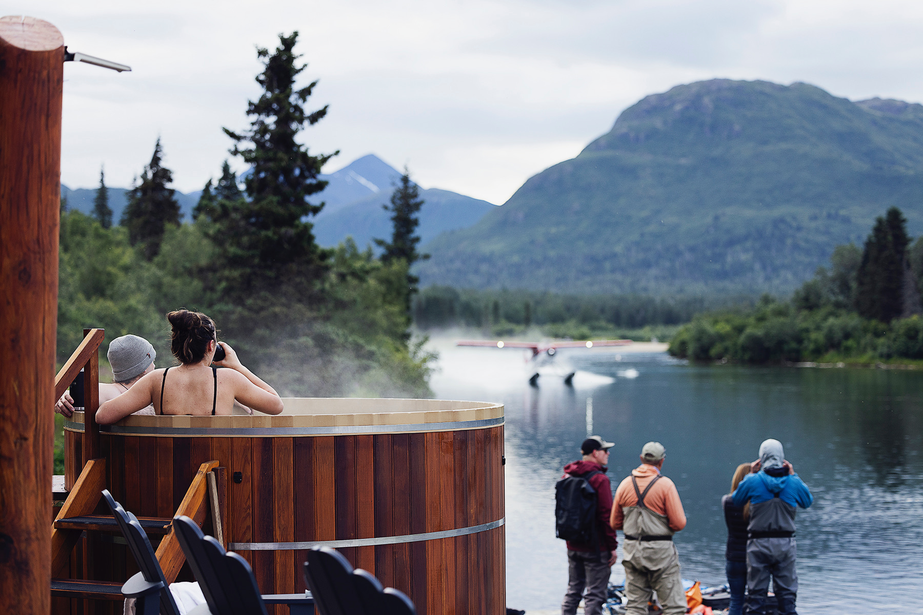 Luxury Alaska Fishing lodge