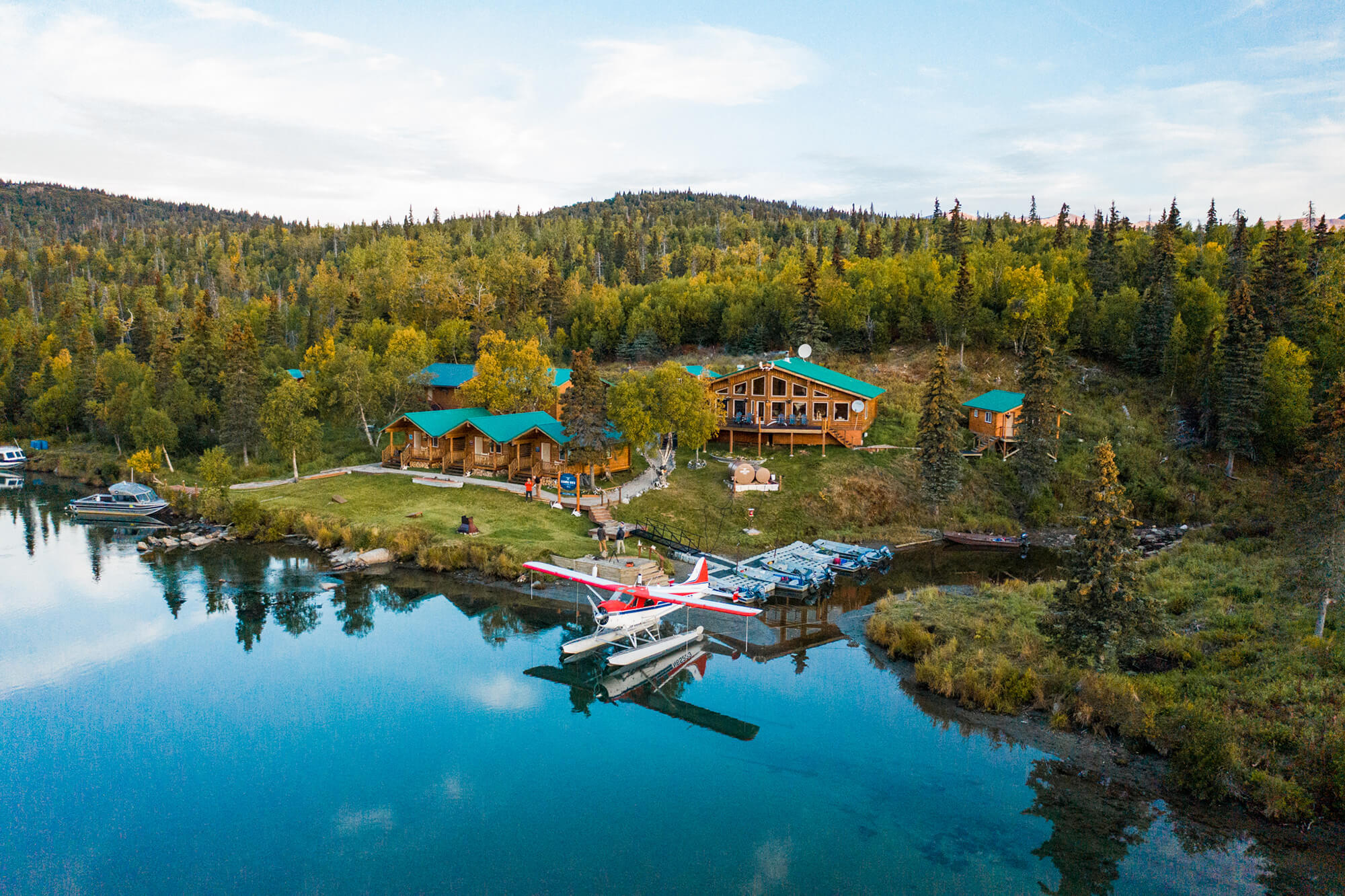 Alaska Fly-Out fly fishing lodge in Bristol Bay