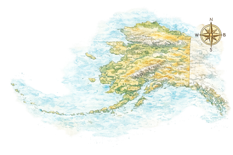 Map of Alaska